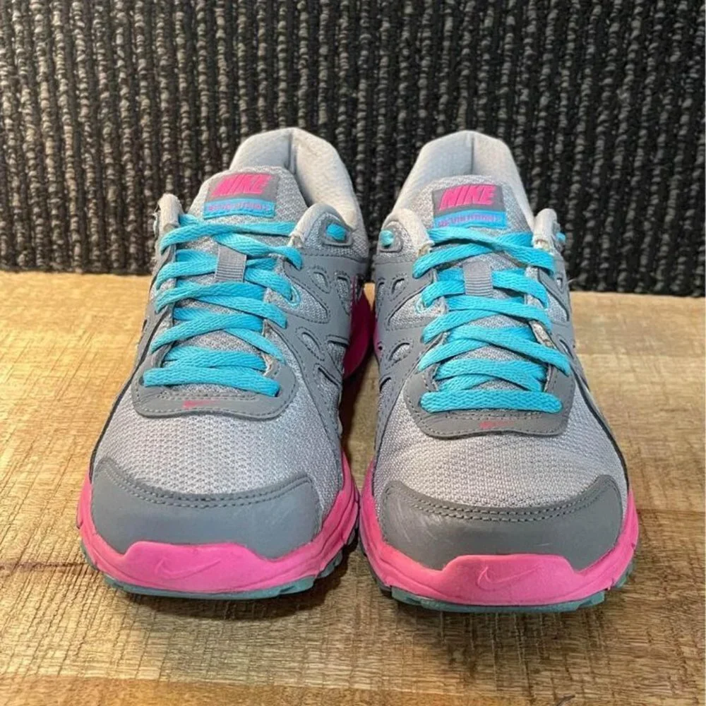 Nike Gray and Pink Athletic Shoes